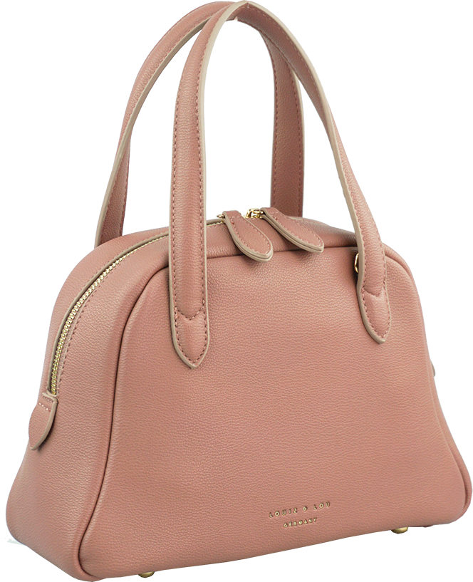 kleine, elegante Handtasche Umhängetasche von Louiz&Lou aus der Kollektion Hommage  in mousse - 2830-40