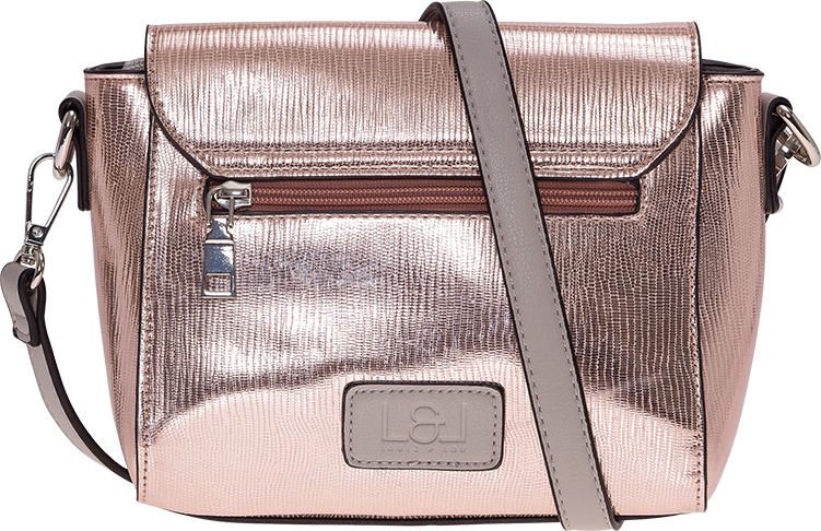 Überschlagtasche Glamorous bronze