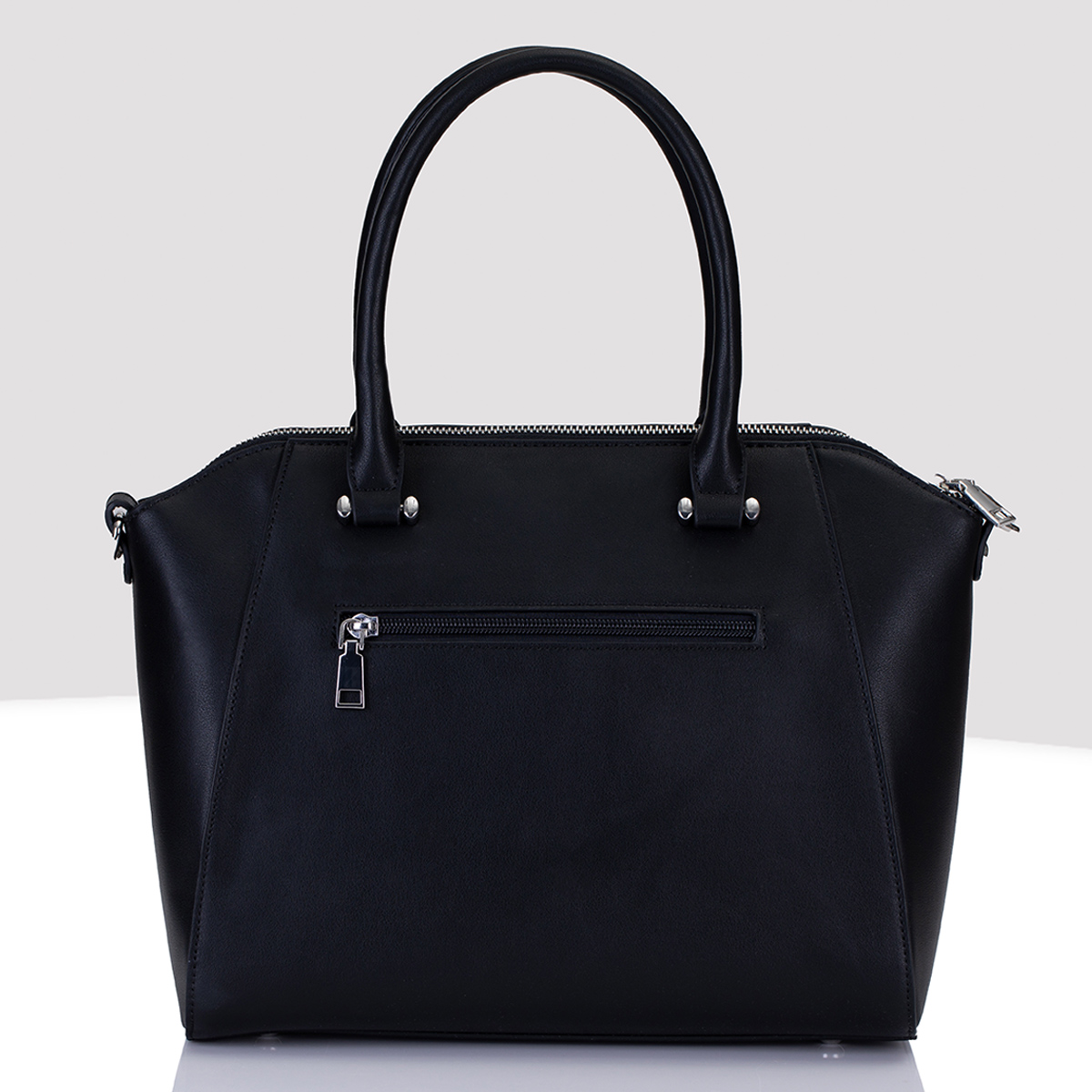 Handtasche Shopper Lara in Bowling Form von Louiz&Lou in schwarz - 2843-60