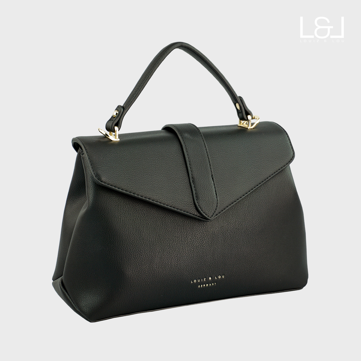 elegante Handtasche Satchel Hommage von Louiz&Lou in mousse - 2831-40
