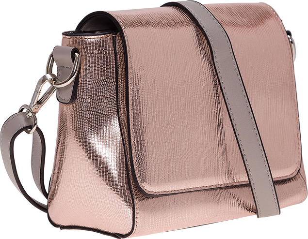 Überschlagtasche Glamorous bronze