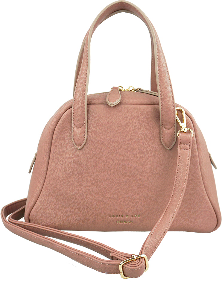 kleine, elegante Handtasche Umhängetasche von Louiz&Lou aus der Kollektion Hommage  in mousse - 2830-40