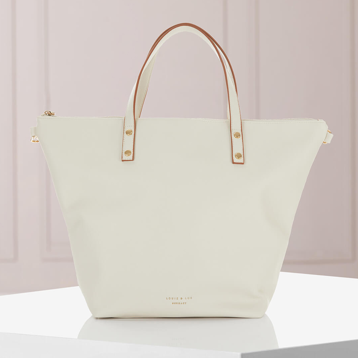 Wandlungskünstler Hommage von Louiz&Lou in beige - Shopper, Schultertasche, Rucksack - 2834-38